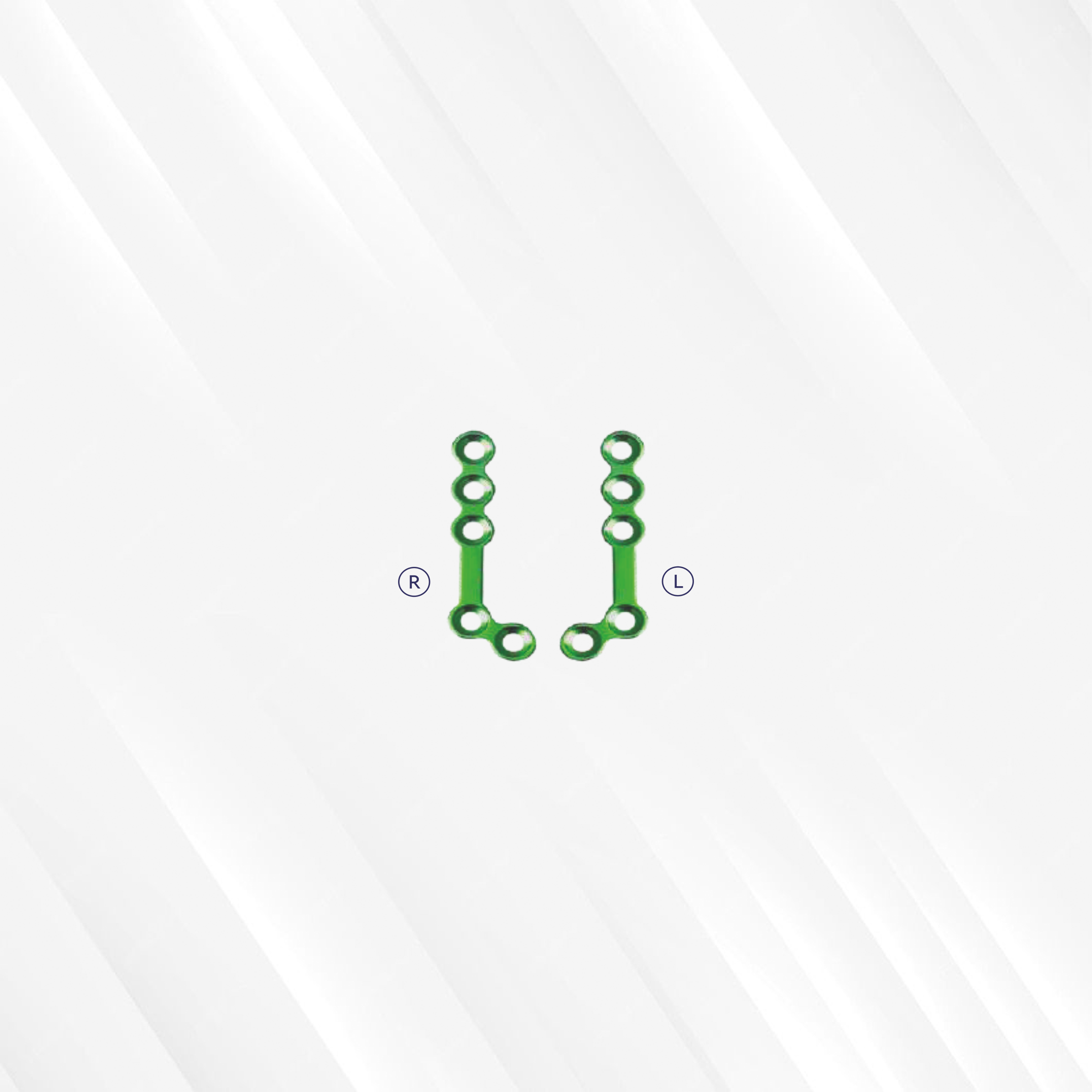 2.5 mm "L" Shape Recon Plate 120°