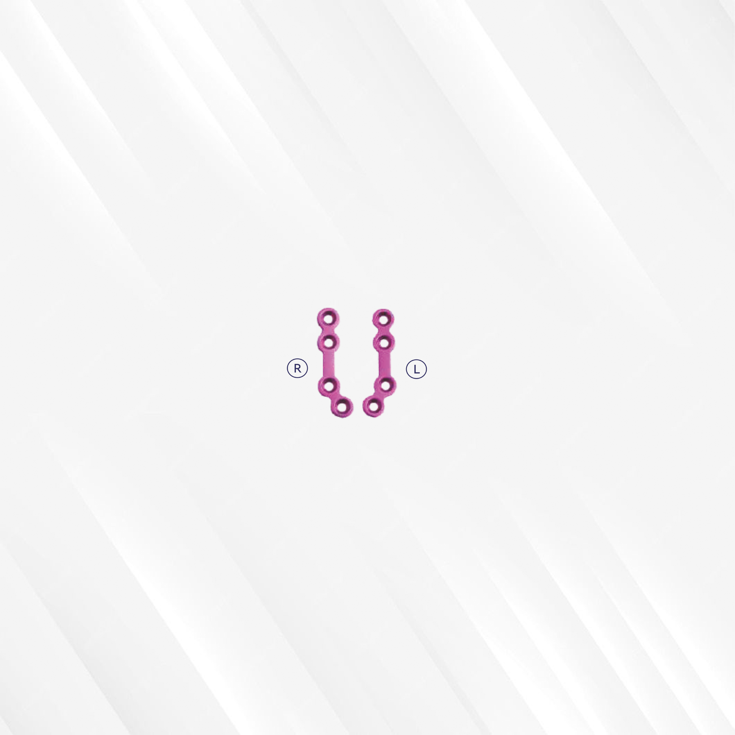 Angular Plates 150°