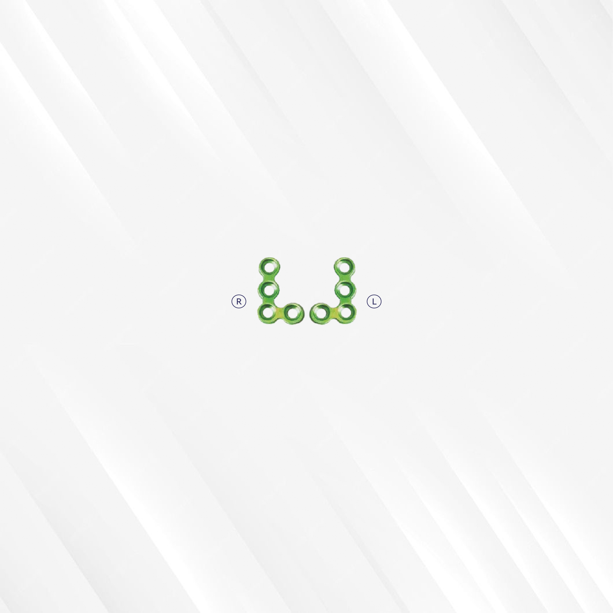 2.5 mm "L" Shape Recon Plate 90°