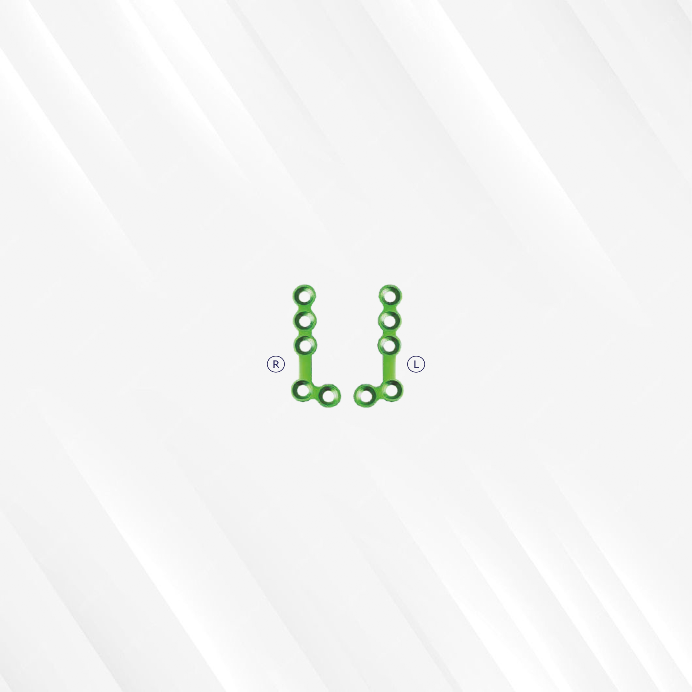 2.5 mm "L" Shape Recon Plate 100°