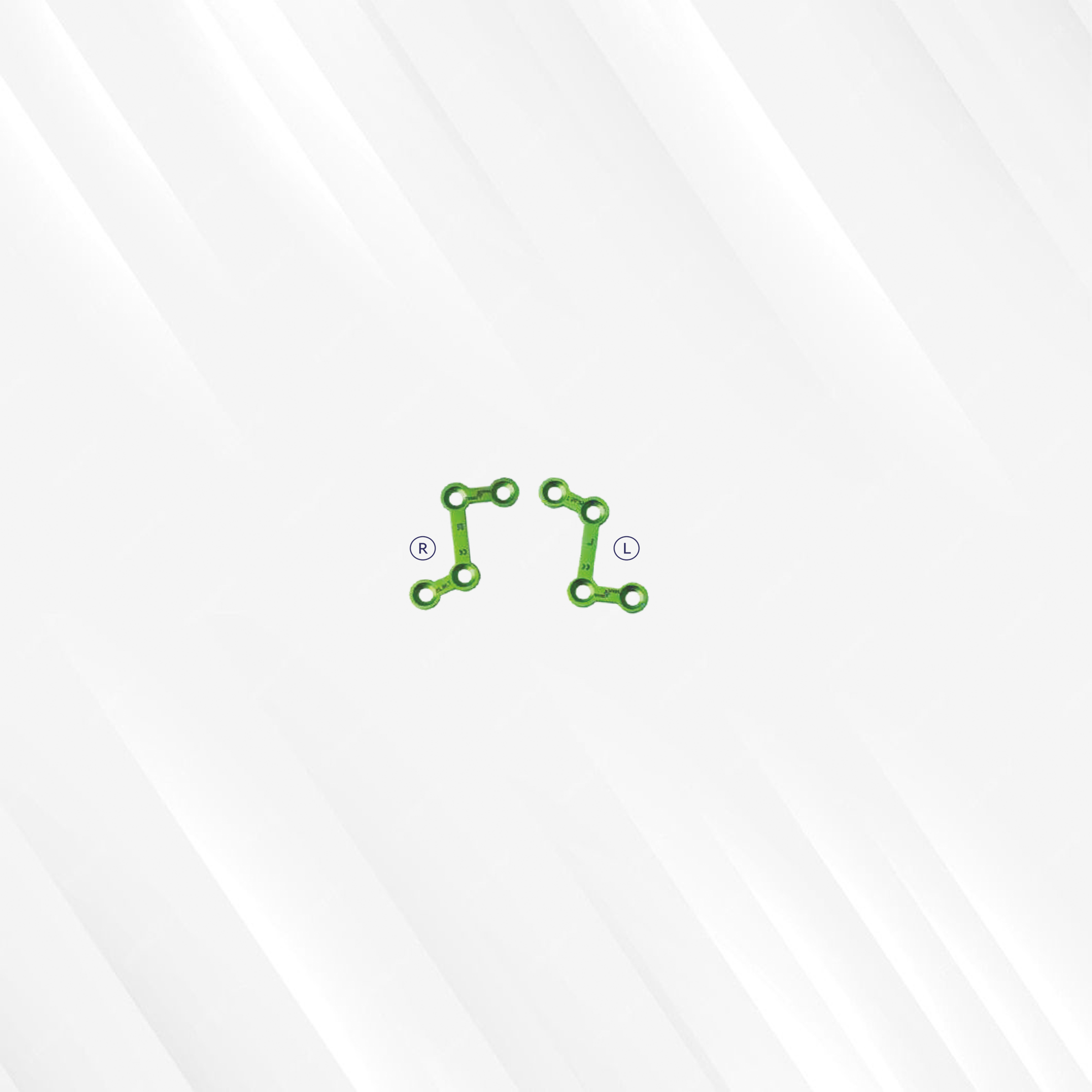 2.5 mm "Z" Shape Recon Plate