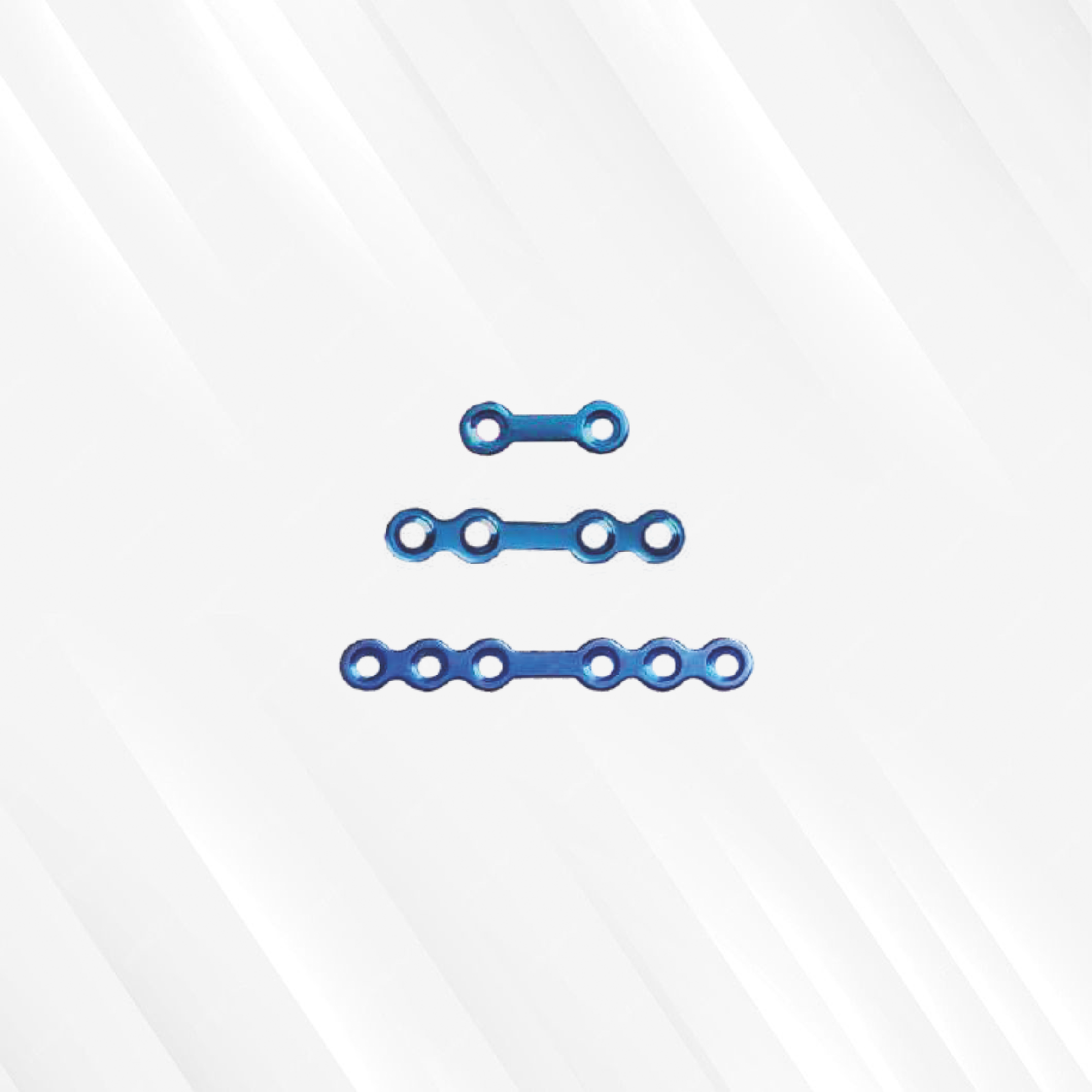 Straight Recon Plates - With Gap